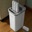 JOYMOOP Mop and Bucket with Wringer Set, Hands Free Flat Floor Mop and Bucket, with 3 Washable Microfiber Pads, Wet and Dry Use, Floor Cleaning System
