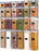 Airtight Food Storage Containers with Lids, Vtopmart 24 pcs Plastic Kitchen and Pantry Organization Canisters for Cereal, Dry Food, Flour and Sugar, BPA Free, Includes 24 Labels，Black